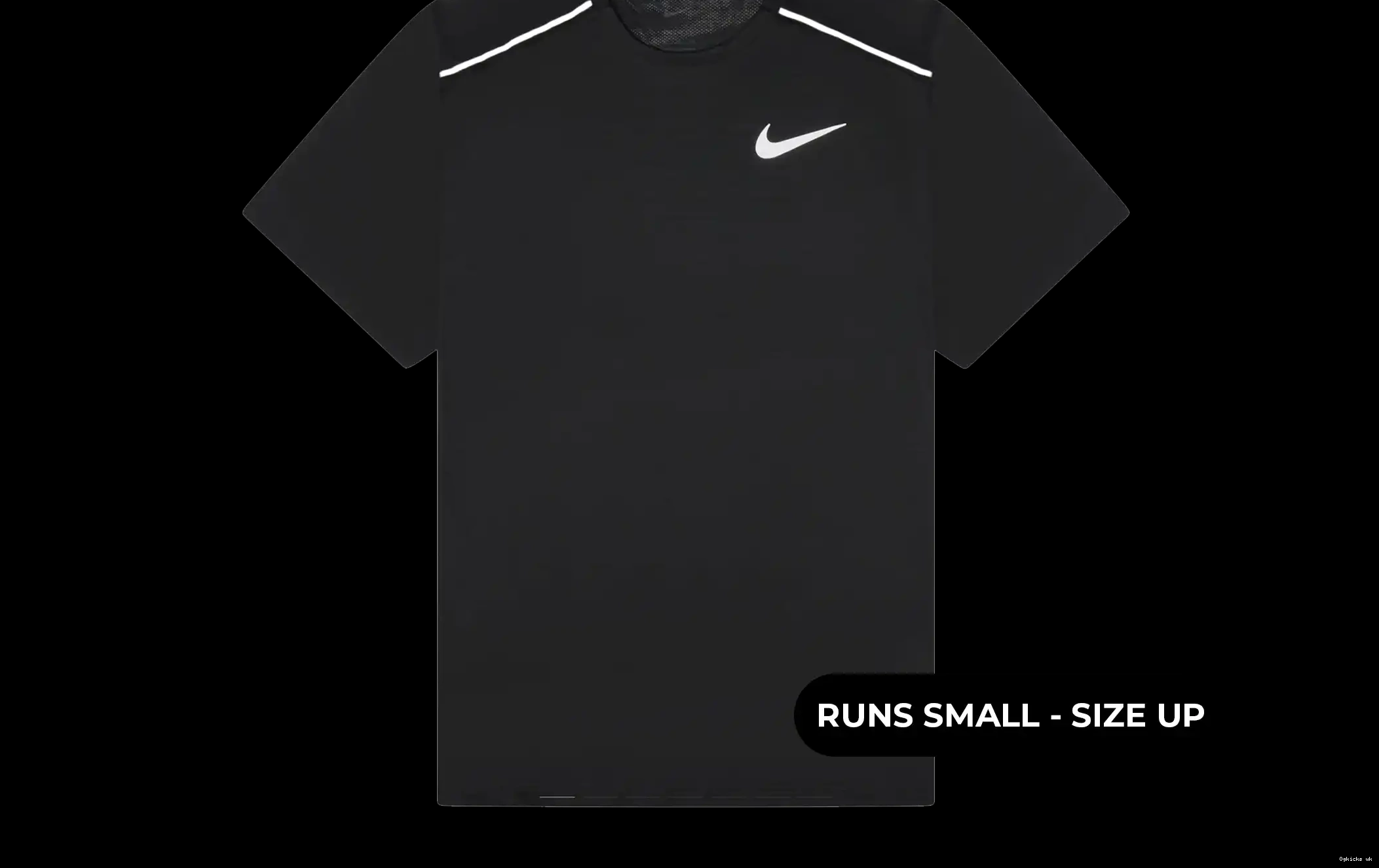 1.0 Miler Nike Black Dri-Fit Shirt T 0706